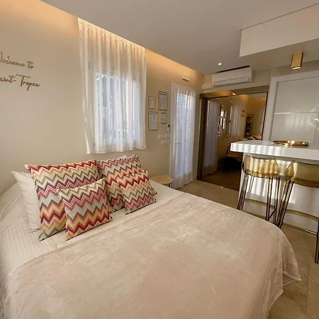 Climatise, Terrasse, Parking Prive, 50m De La شقة *