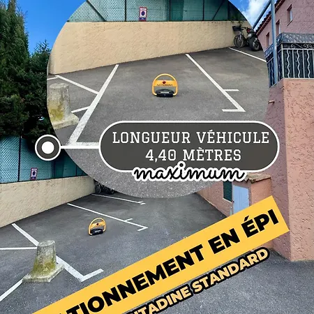 شقة Climatise, Terrasse, Parking Prive, 50m De La سان تروبيه