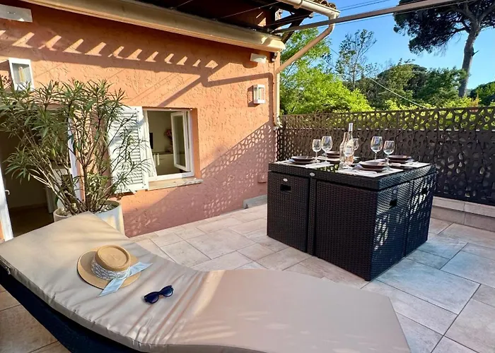Climatise, Terrasse, Parking Prive, 50m De La Saint-Tropez