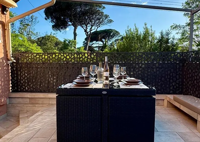 Appartement Climatise, Terrasse, Parking Prive, 50m De La *
